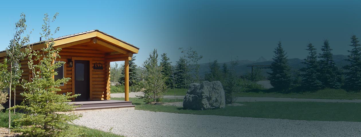 cozy rustic cabin rental in Teton County.