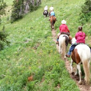 pack trips in Teton Valley.